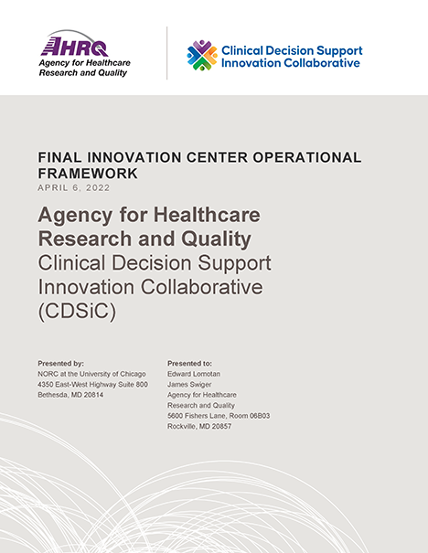 Innovation Center Operational Framework document thumbnail