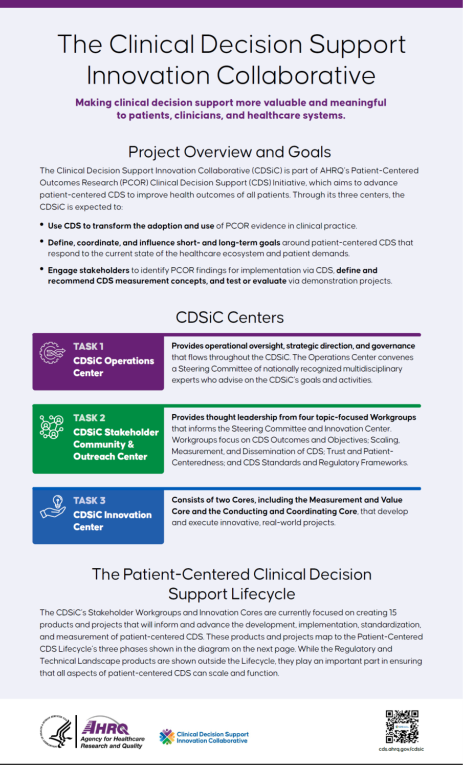 CDSiC Project Summary Thumbnail