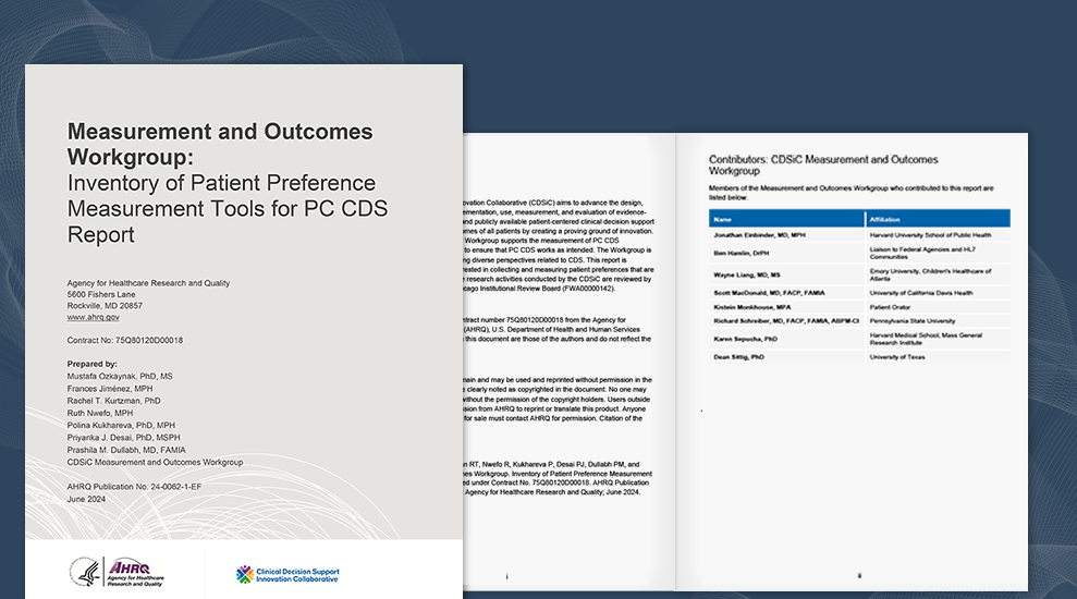 M&0 Inventory of Patient Preference Measurement Tool