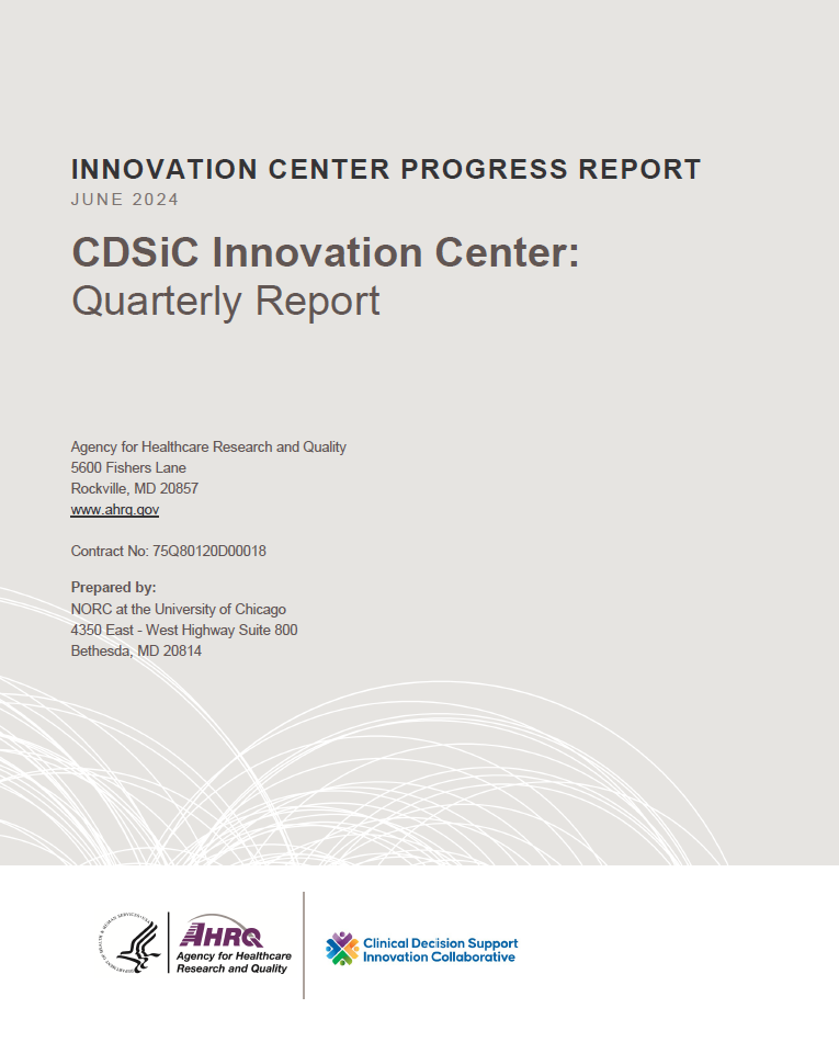 Innovation Center Quarterly Report, April to June 2024