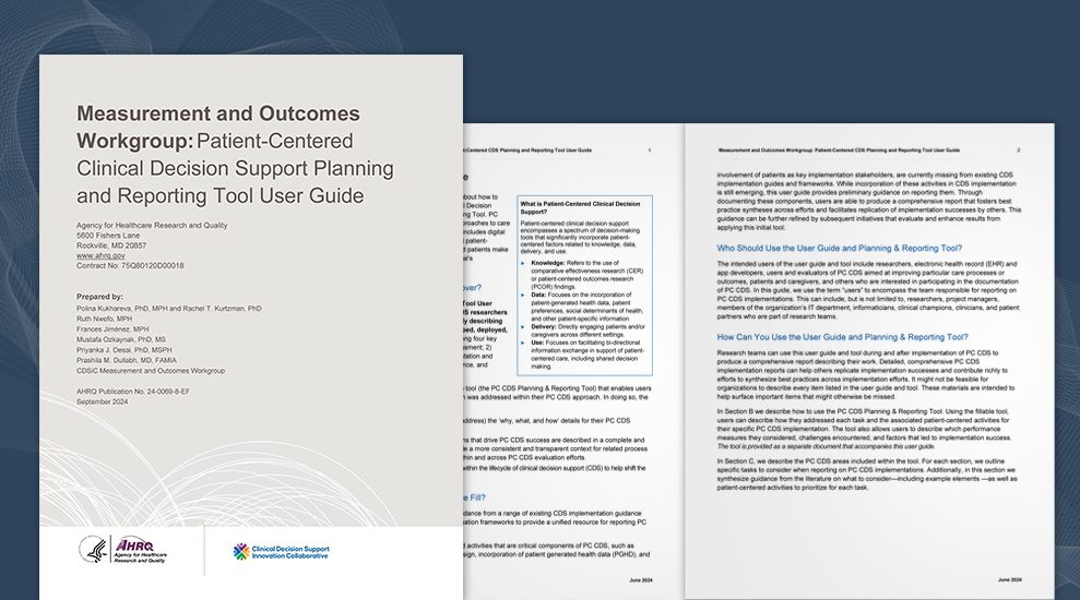 MO PC CDS Planning and Reporting User Guide