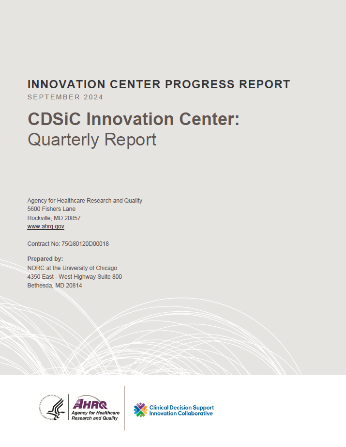  CDSiC Innovation Center Quarterly Report, July to September 2024